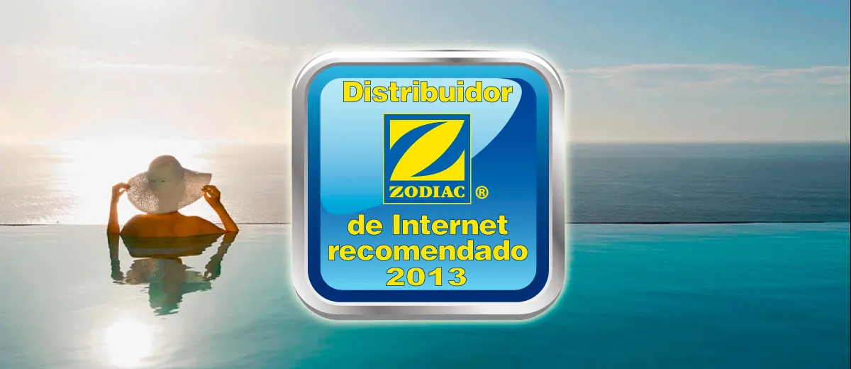 POOLARIA obtiene el sello de Distribuidor de Internet recomendado Zodiac